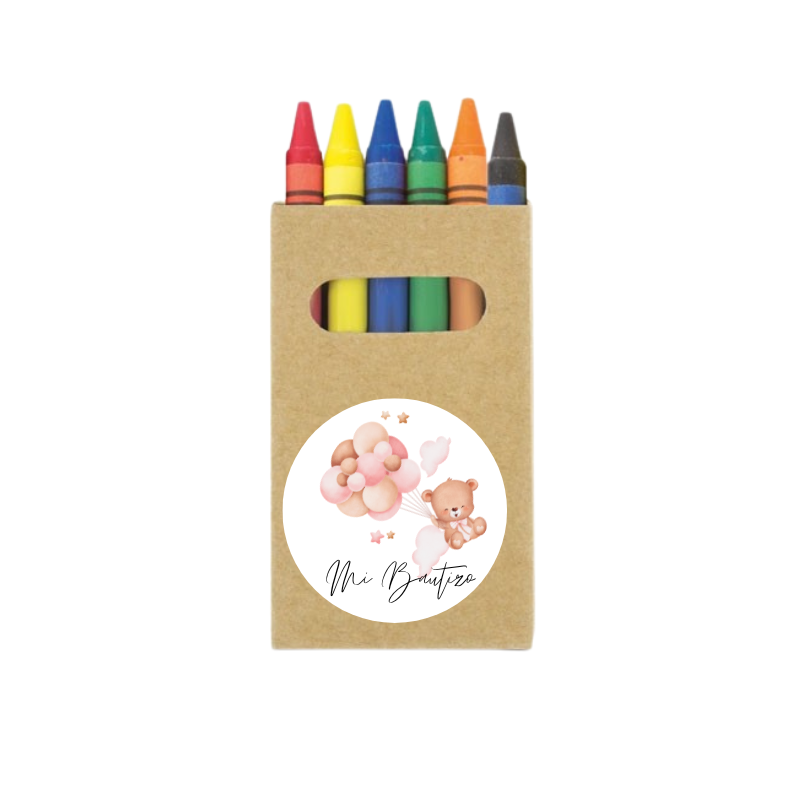 Cajita ceras personalizadas Baautizo