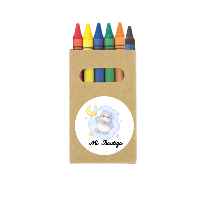 Cajita ceras personalizadas Baautizo