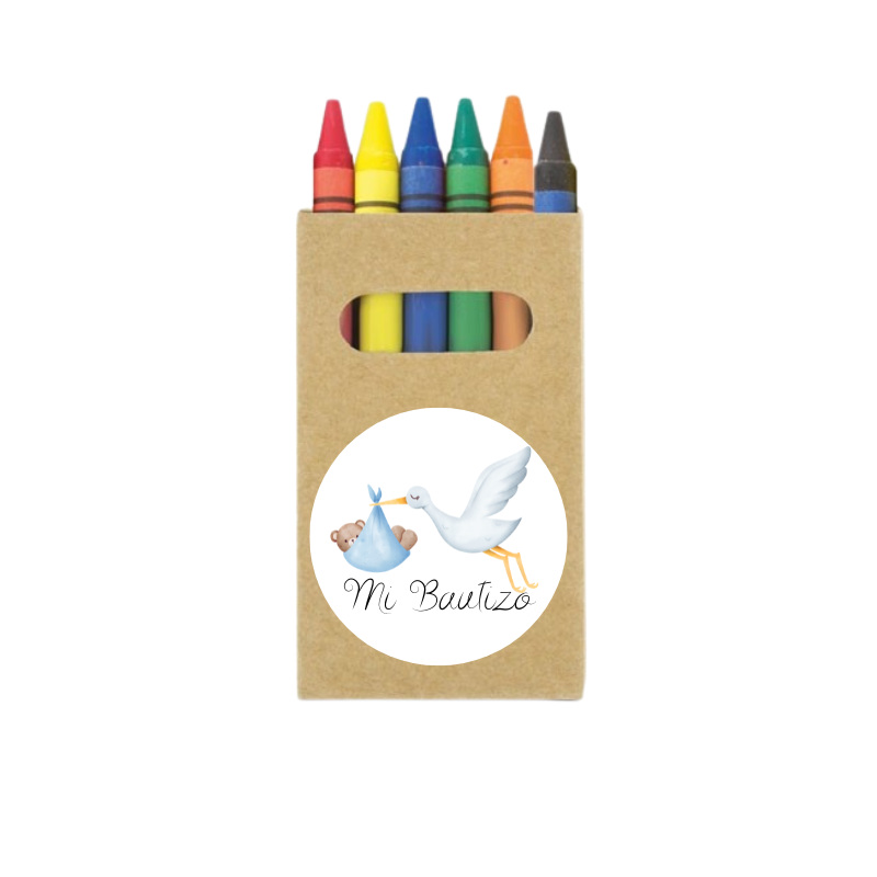 Cajita ceras personalizadas Baautizo