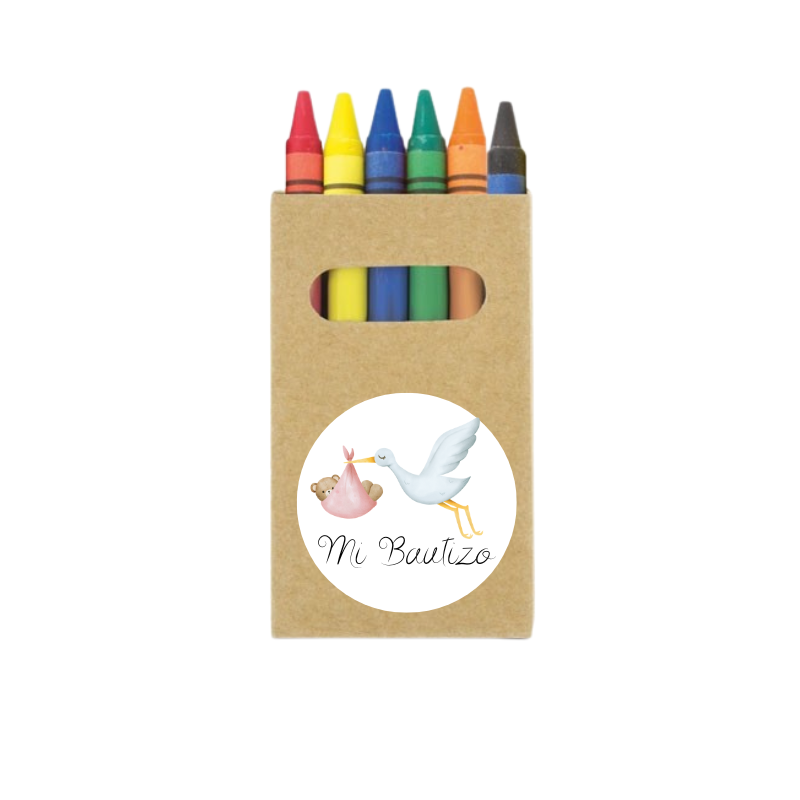 Cajita ceras personalizadas Baautizo