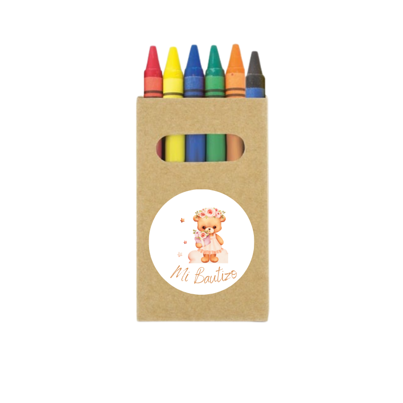 Cajita ceras personalizadas Baautizo