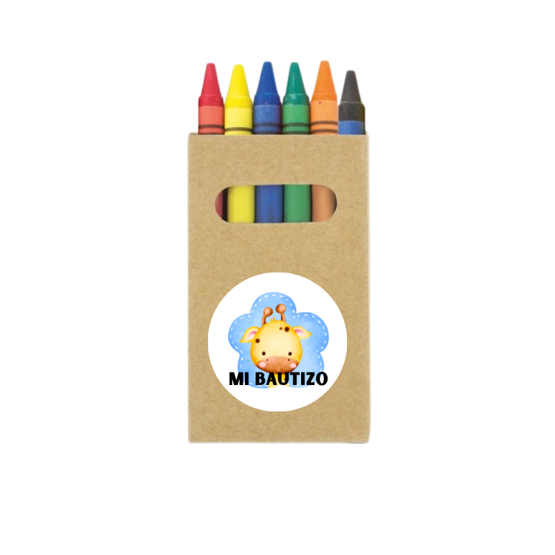 Cajita ceras personalizadas Baautizo