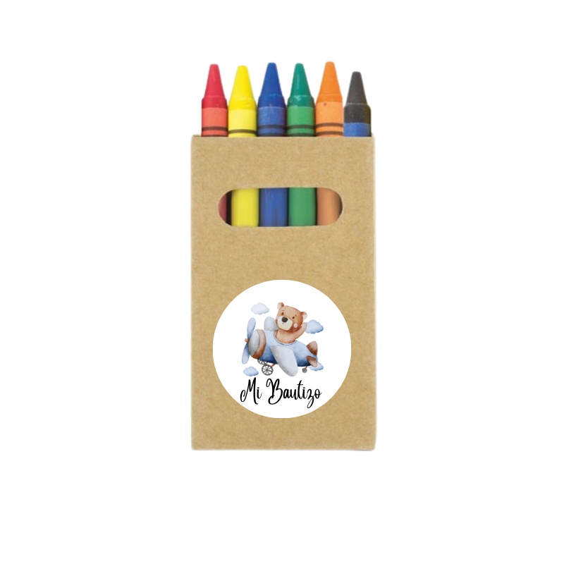 Cajita ceras personalizadas Baautizo