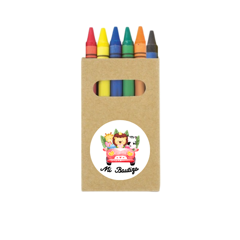 Cajita ceras personalizadas Baautizo