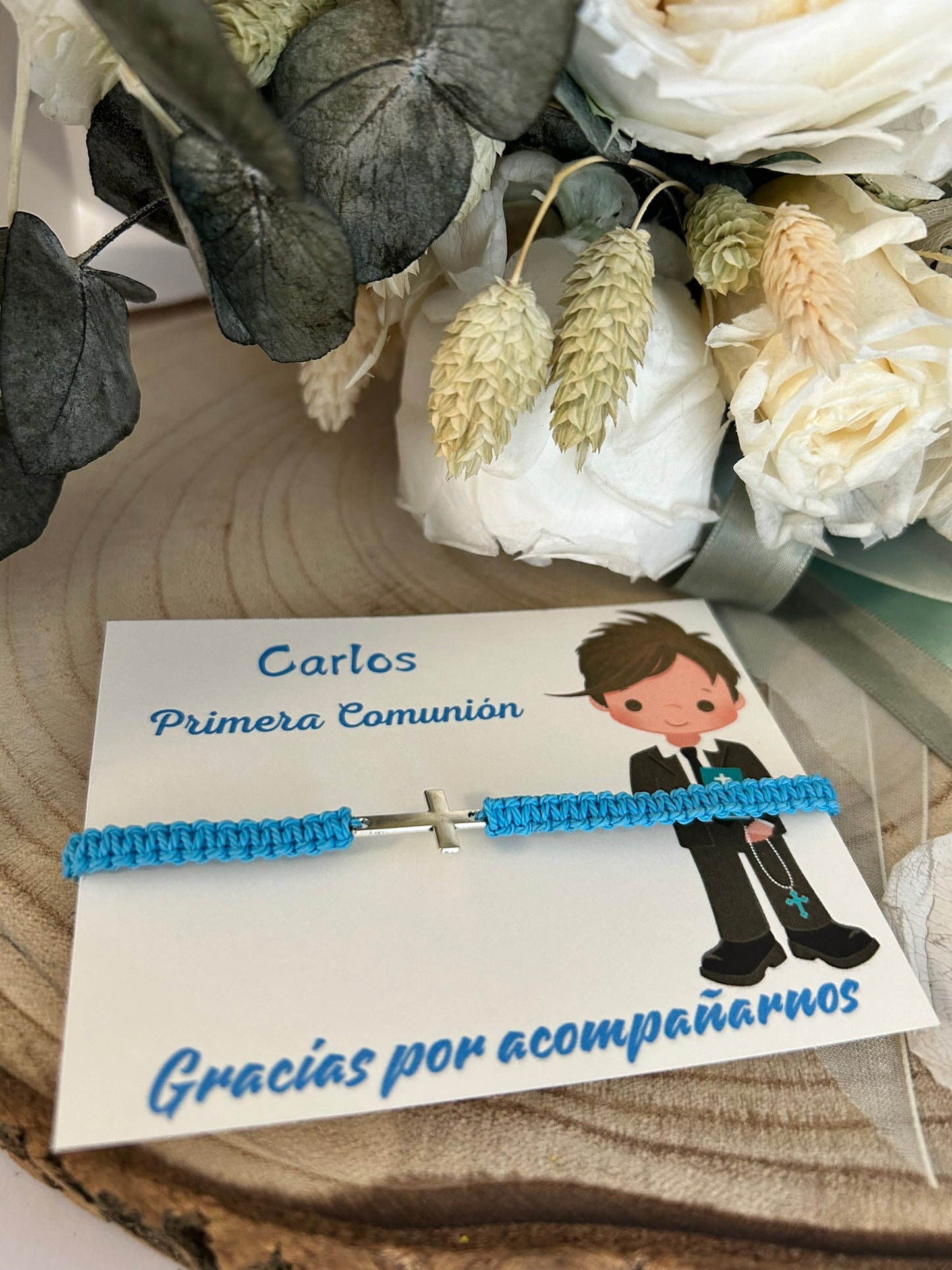 Pulsera Comunión Cruz Niño