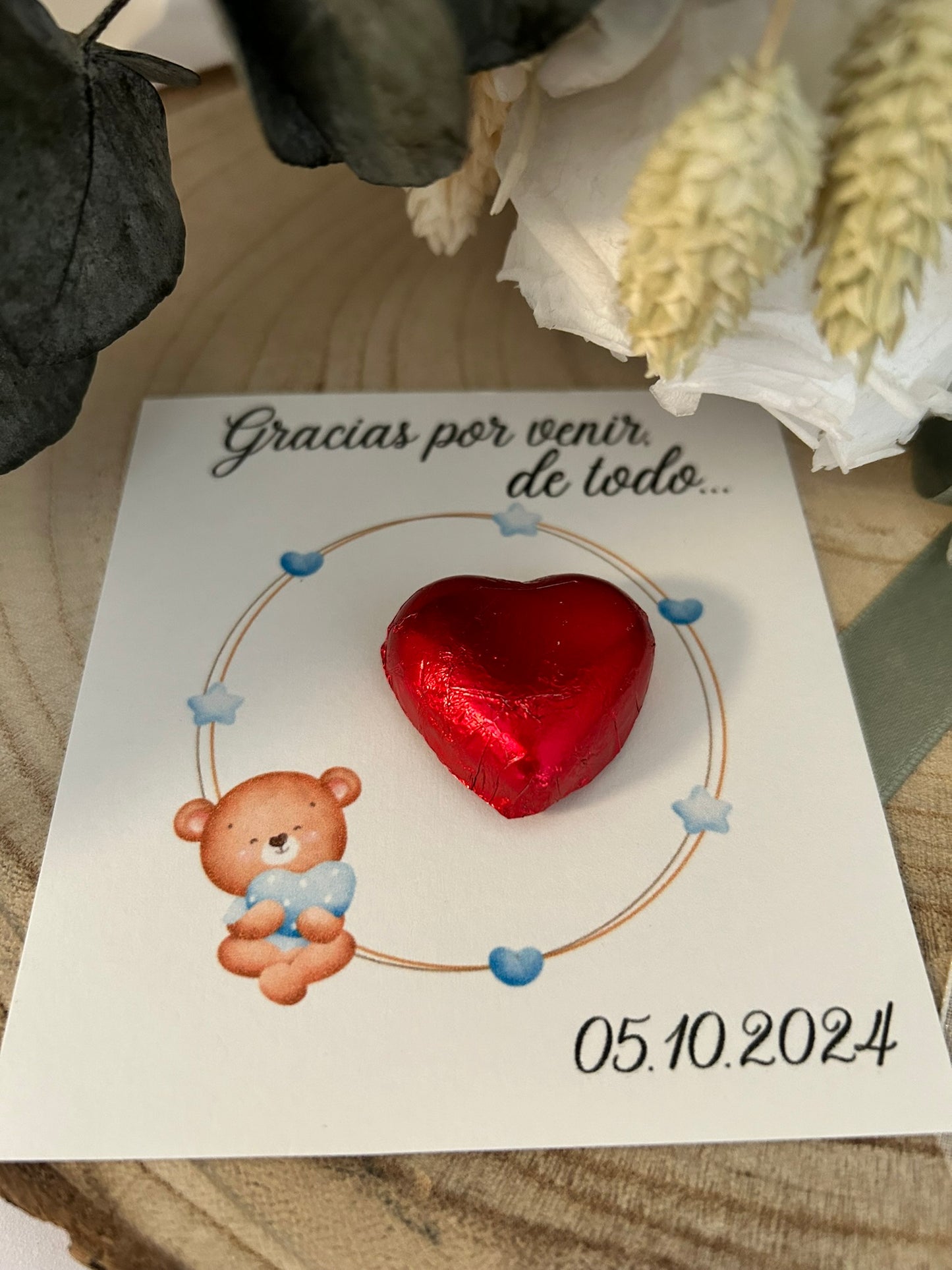 Tarjetas de Agradecimiento Osito – MundoLucas - Main Image