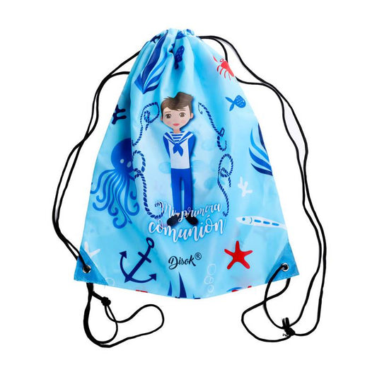 Mochila Mi Primera Comunión Azul