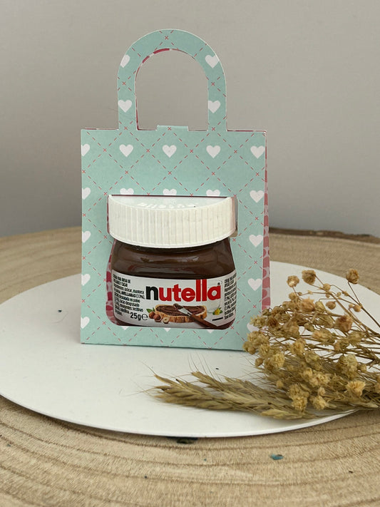 Nutella en cajita corazones